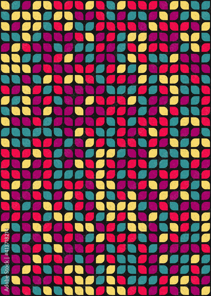 Abstract Geometric Pattern generative computational art illustration Abstract Geometric Pattern generative computational art illustration