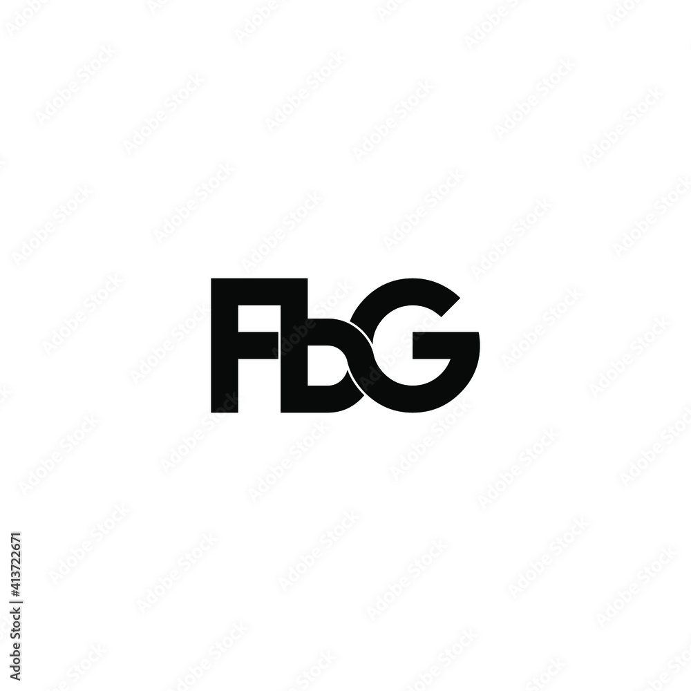 fbg letter original monogram logo design fbg letter original monogram logo design