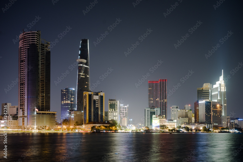 Hochiminh City by night