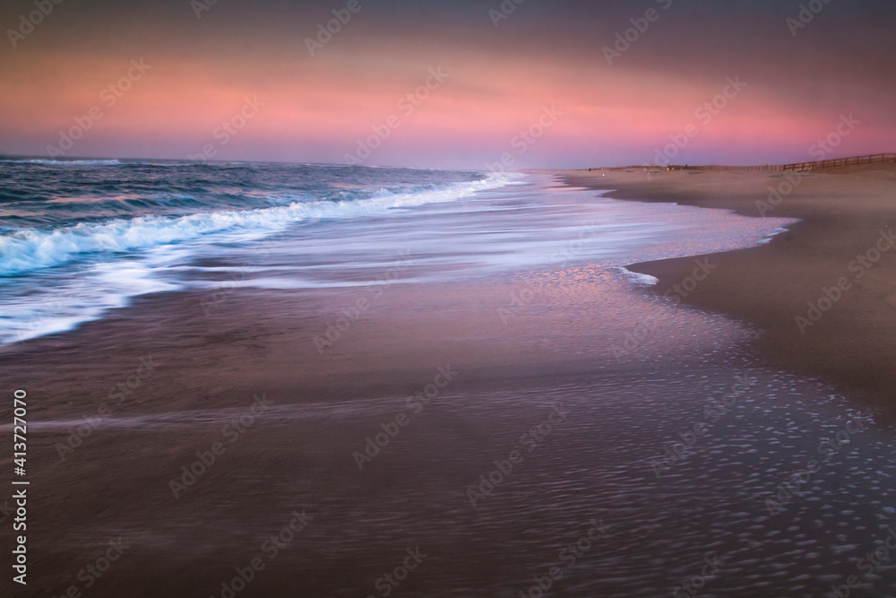 dramatic summer Assateague beach photo in Maryland dramatic summer Assateague beach photo in Maryland