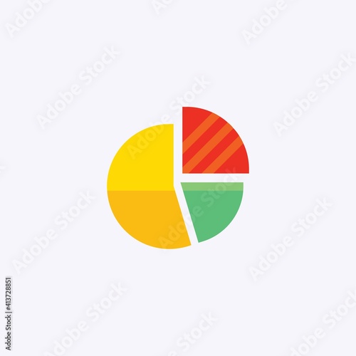 colored flat chart icon. infographic modern vector illustration. Pixel Perfect Free Download colored flat chart icon. infographic modern vector illustration. Pixel Perfect - GFXLoad