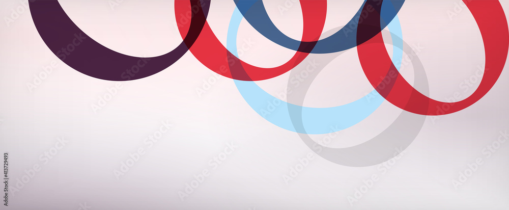 Ring geometric shapes, o letter repetition wallpaper. Abstract background for business or technology presentations, internet posters or web brochure covers Ring geometric shapes, o letter repetition wallpaper. Abstract background for business or technology presentations, internet posters or web brochure covers