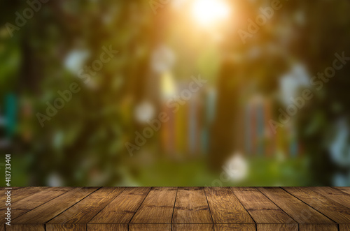 Fresh herbs over grey wooden background