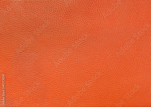 orange leather texture background surface © Belle's