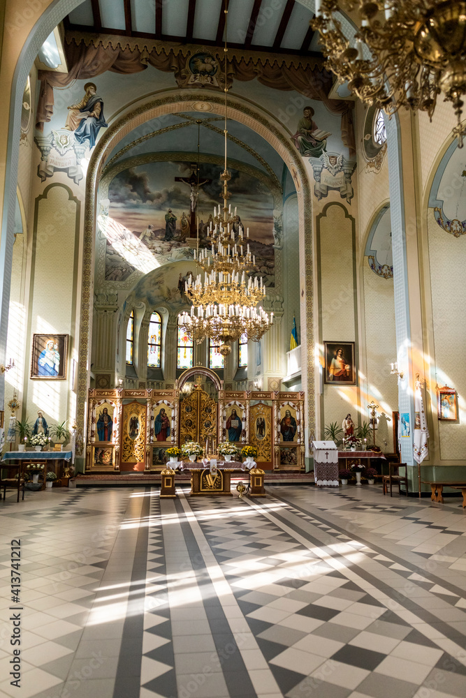 Fototapeta premium interior of church