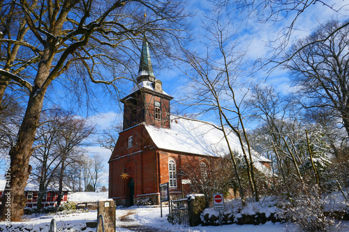 evangelisch lutherische Kirche Hamburg Bergstedt photo