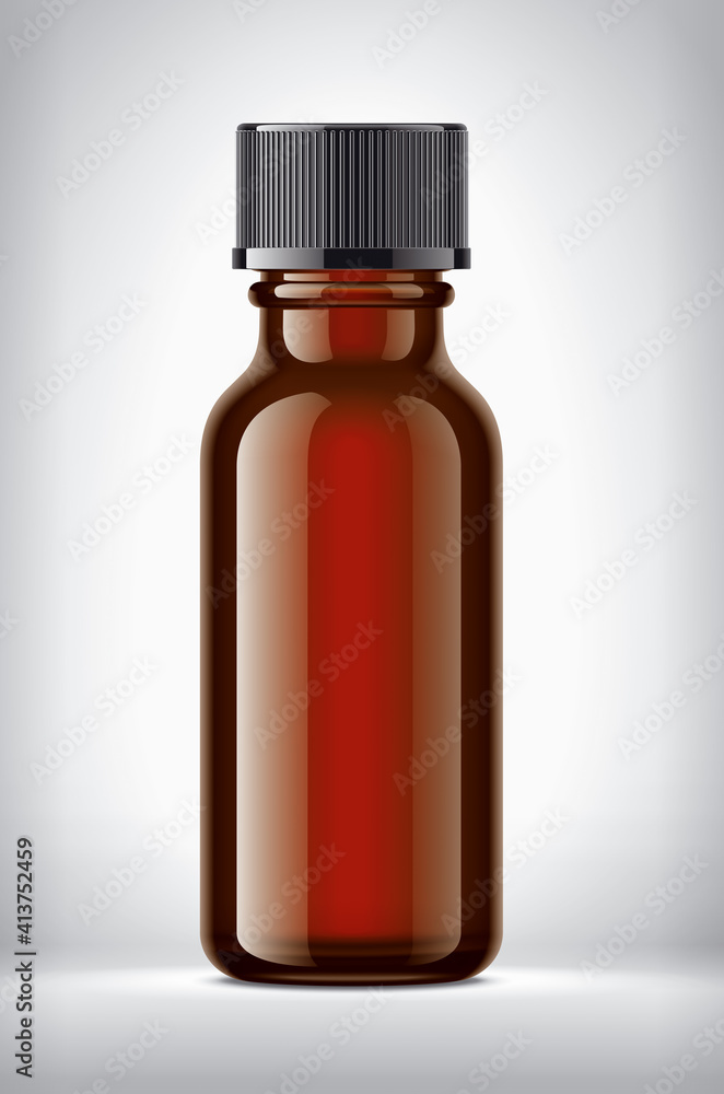 Pharmaceutical bottle on background. Pharmaceutical bottle on background.