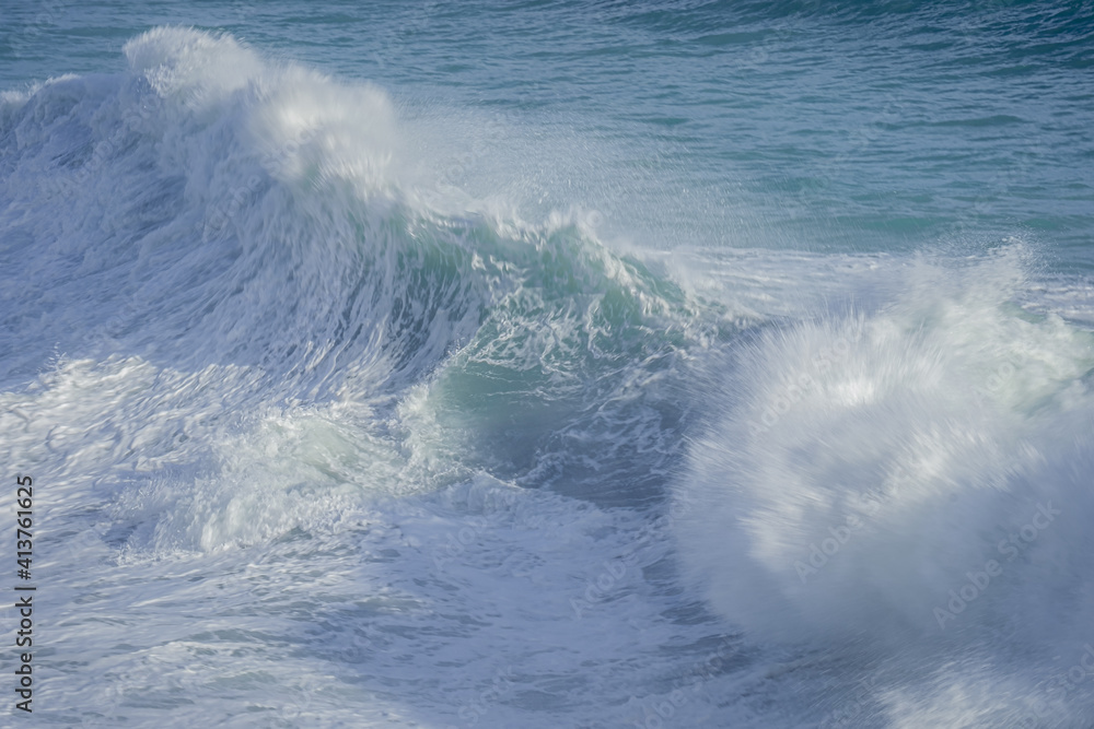 Fototapeta premium The sea recalls an ancestral memory of our being. Admiring its beauty and power is always something fascinating.