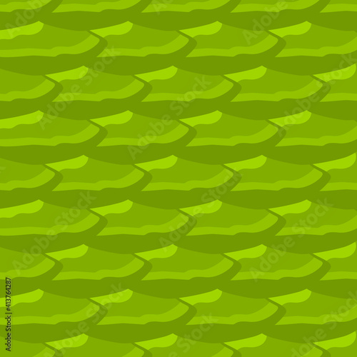 Illustration on theme big pattern identical types pistachio