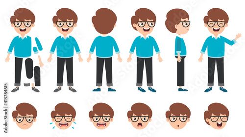 Cartoon Character Design For Animation