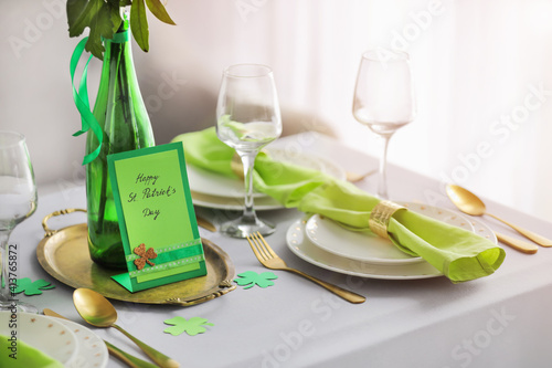 Beautiful table setting for...
