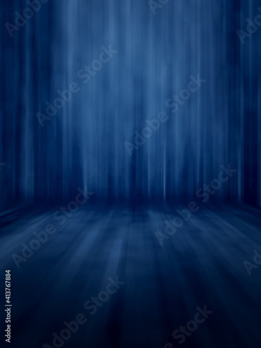 Different tone blue blur background dark tone for show display.