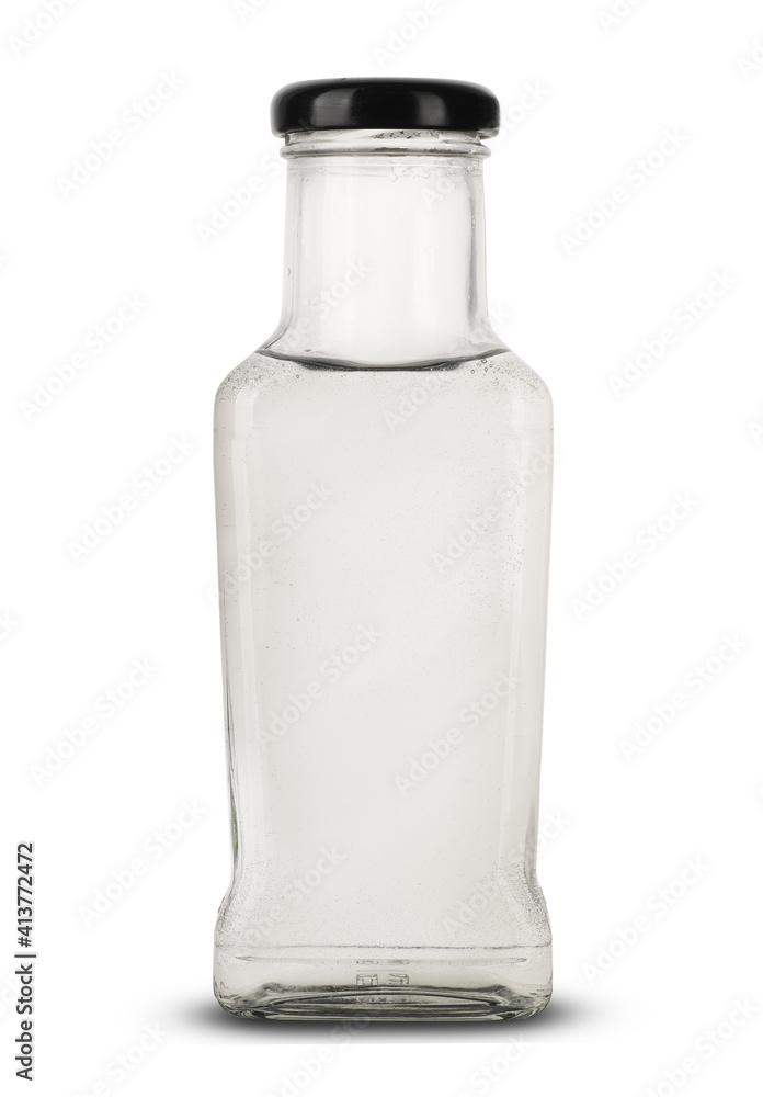 glass bottle with liquid glass bottle with liquid