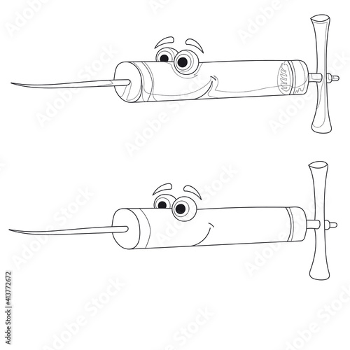 Seringue pour vaccin