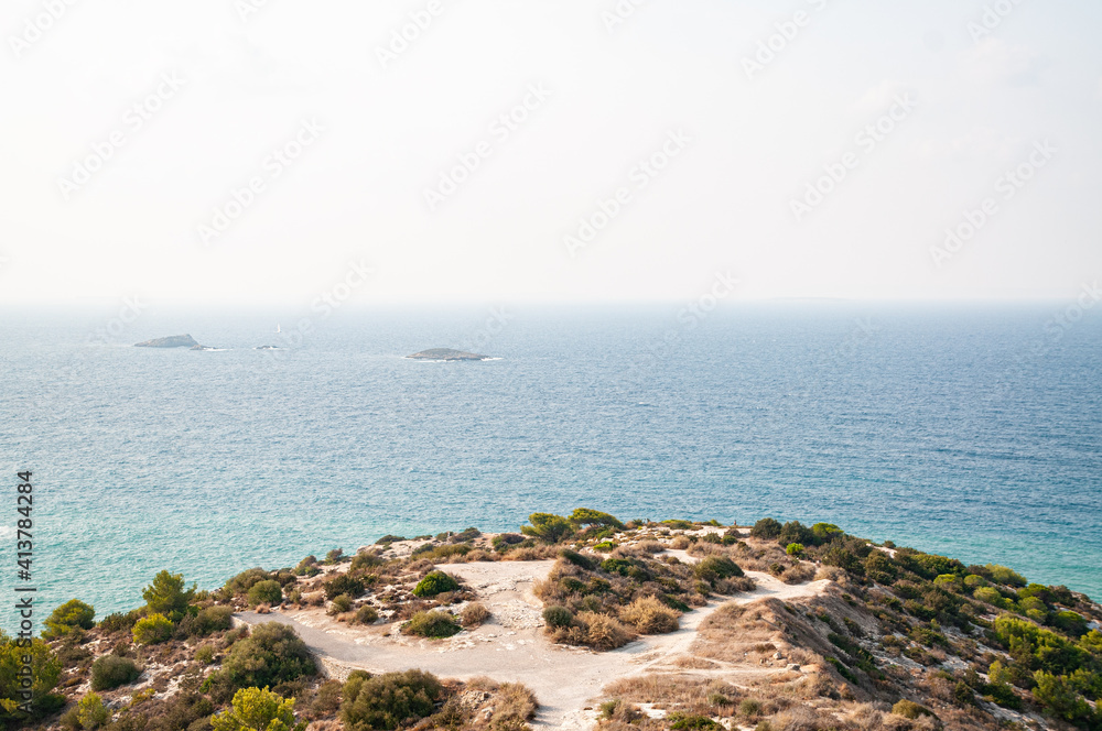 Ibiza Island in the Balearic Islands (Spain) Ibiza Island in the Balearic Islands (Spain)