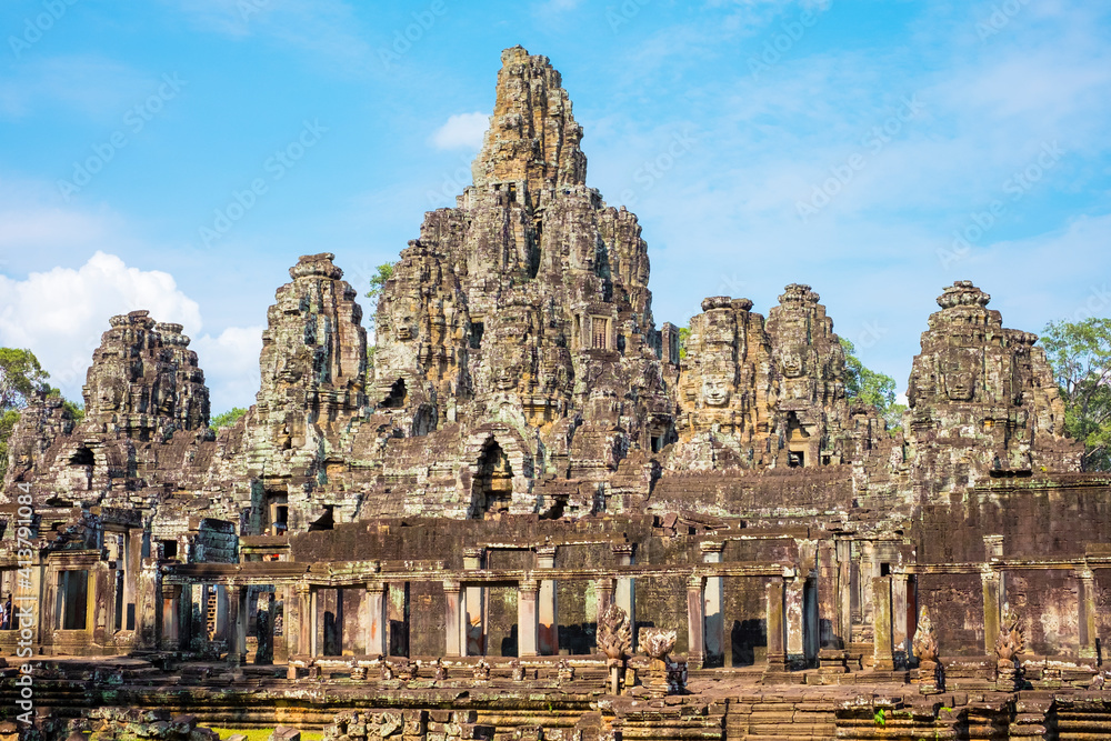 Bayon temple ruins, Siem Reap, Cambodia Bayon temple ruins, Siem Reap, Cambodia