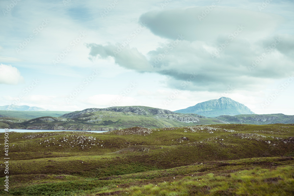 Amazing remote mountains in Scottish highlands Amazing remote mountains in Scottish highlands