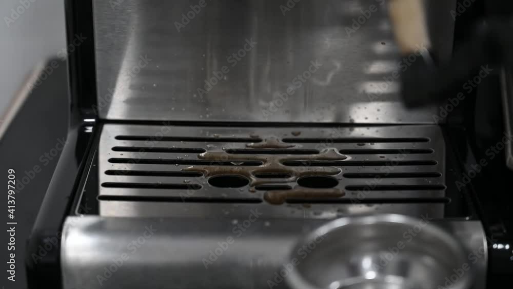 Cleaning and disinfection of coffee equipment and preparation of drink during COVID-19. Cleaning and disinfection of coffee equipment and preparation of drink during COVID-19.