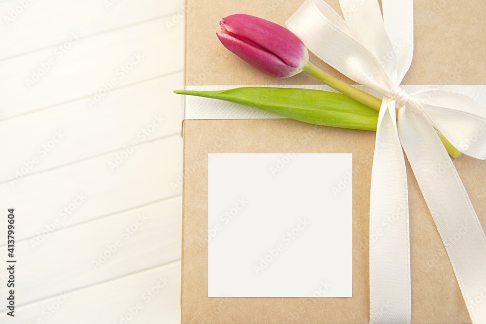 Square gift sticker mockup, blank adhesive label mock up for design presentation, Mother's day, 8 th of March concept. Square gift sticker mockup, blank adhesive label mock up for design presentation, Mother's day, 8 th of March concept.