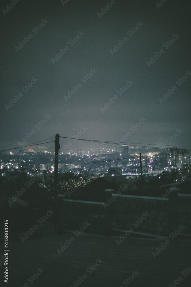 Fototapeta premium night city