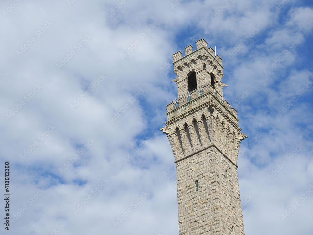 Image of the Pilgrim Monument in Provincetown.