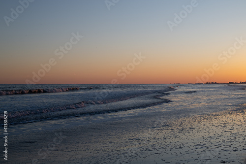 waves at the beach