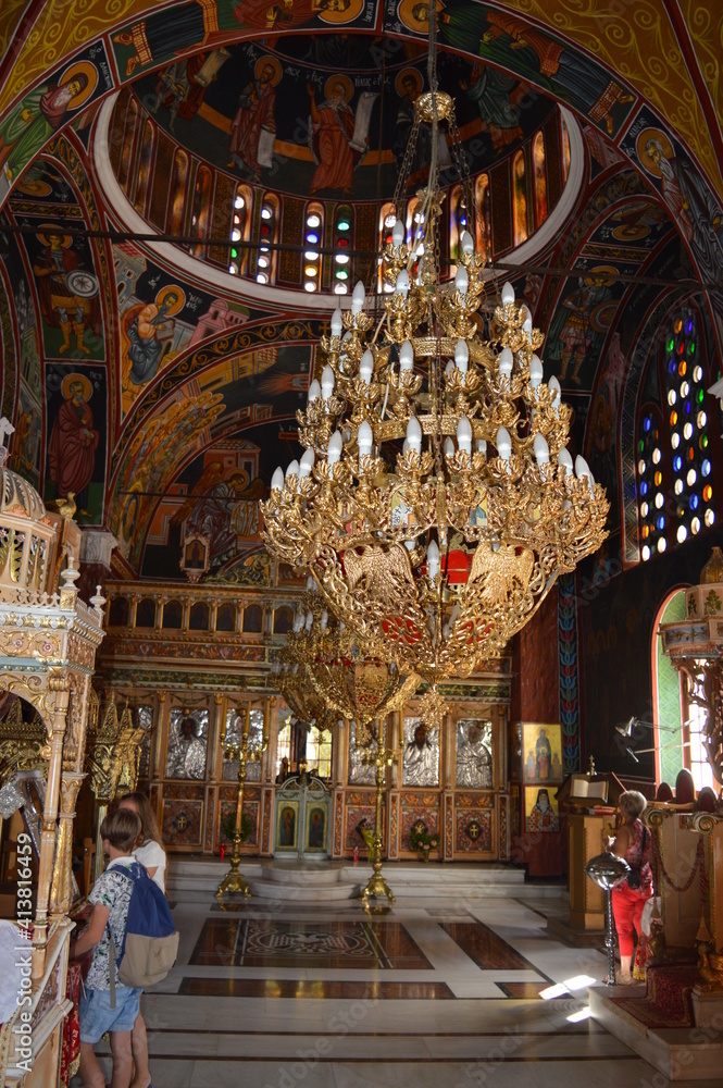 Obraz premium Greek church