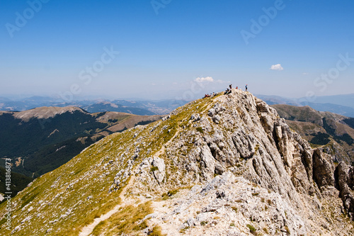 view from the top of the mountain