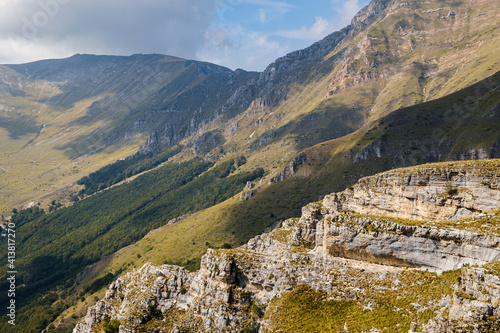 landscape in the mountains