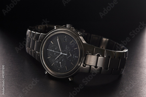 Wrist vintage watch for men