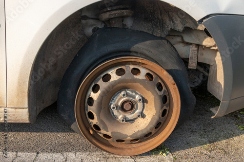 Flat Tyre © Kendal