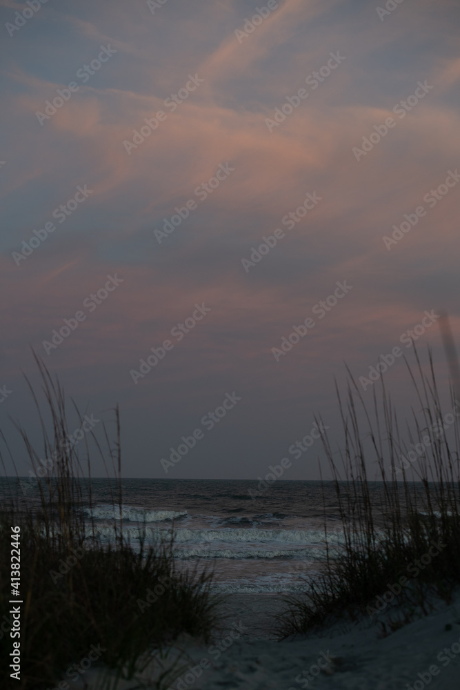 beach sand walkway