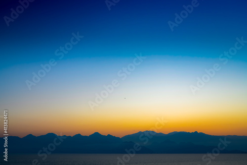 Sonnenuntergang - Taurusgebirge 2