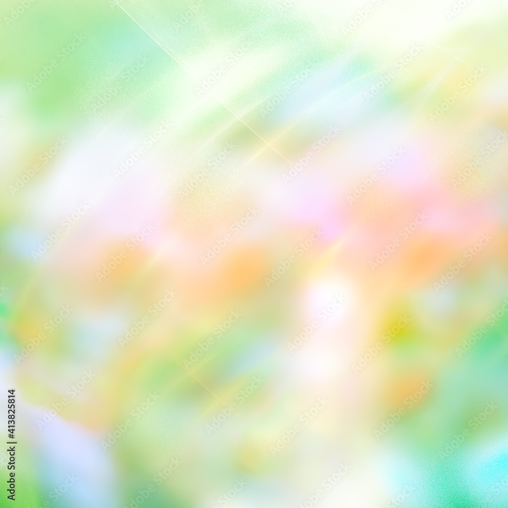 Texture of joyful shades of green. Spring or summer abstract background - obrazy, fototapety, plakaty 