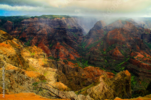 canyon on Hawaii