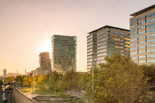 houses and offices at Diagonal Mar and the Poblenou Maritime Front photo