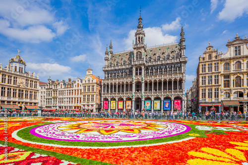 Brussels, Belgium. Flower Carpet 2018. photo
