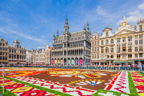 Brussels, Belgium. Flower Carpet 2018.