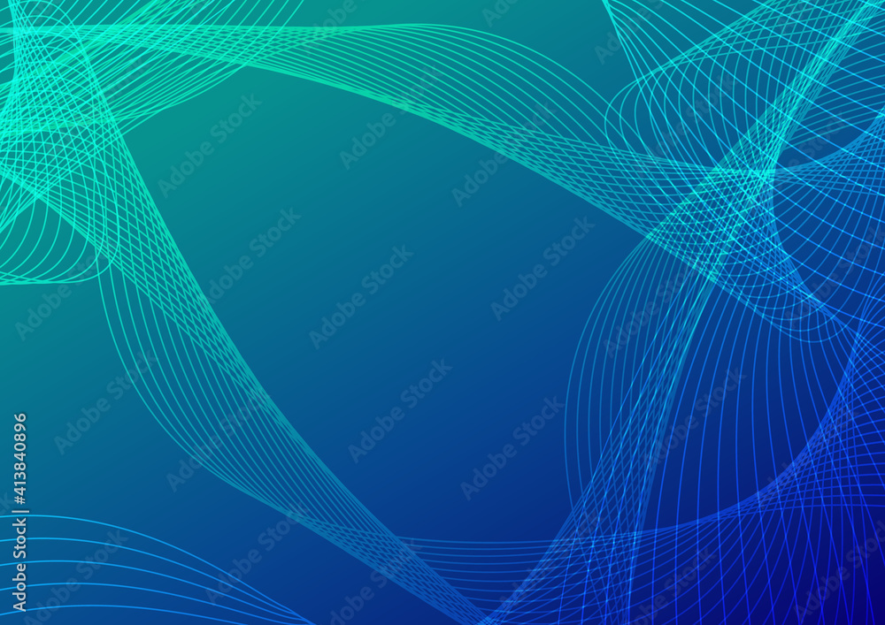 Abstract vector blue wavy with blurred light curved lines background. illustration vector design background Abstract vector blue wavy with blurred light curved lines background. illustration vector design background