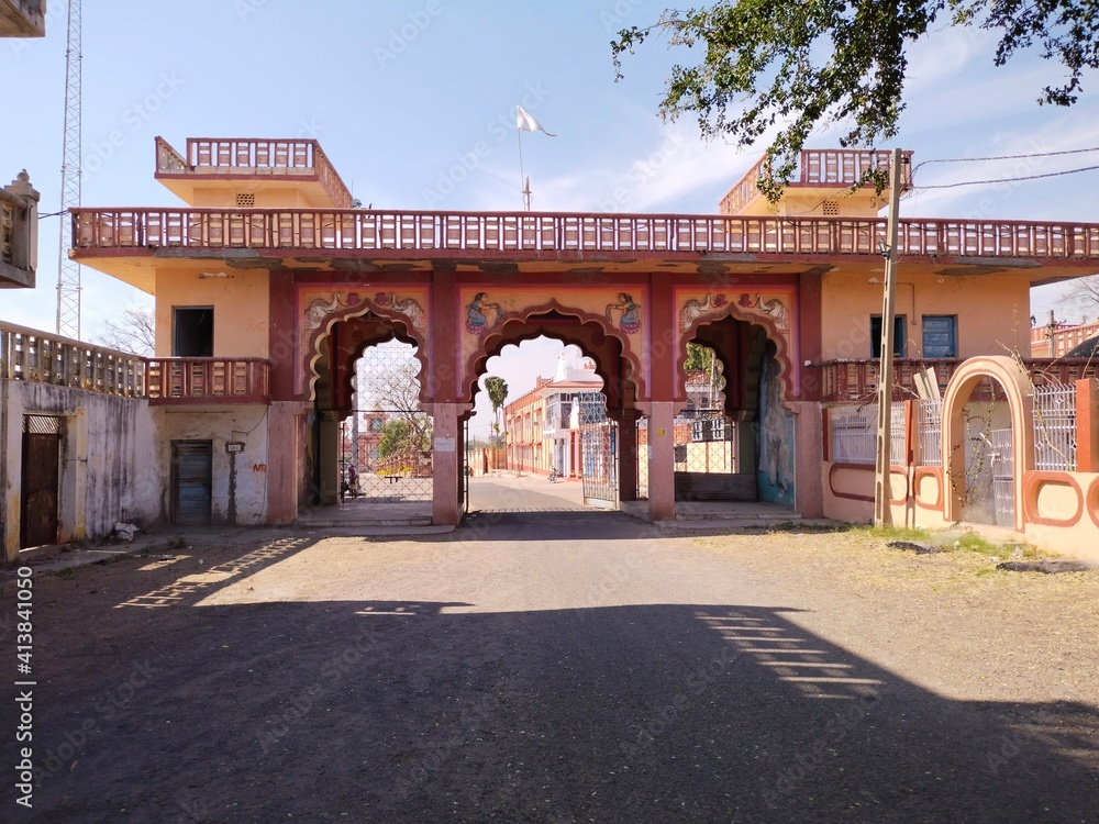 Obraz premium courtyard of the monastery del fiore