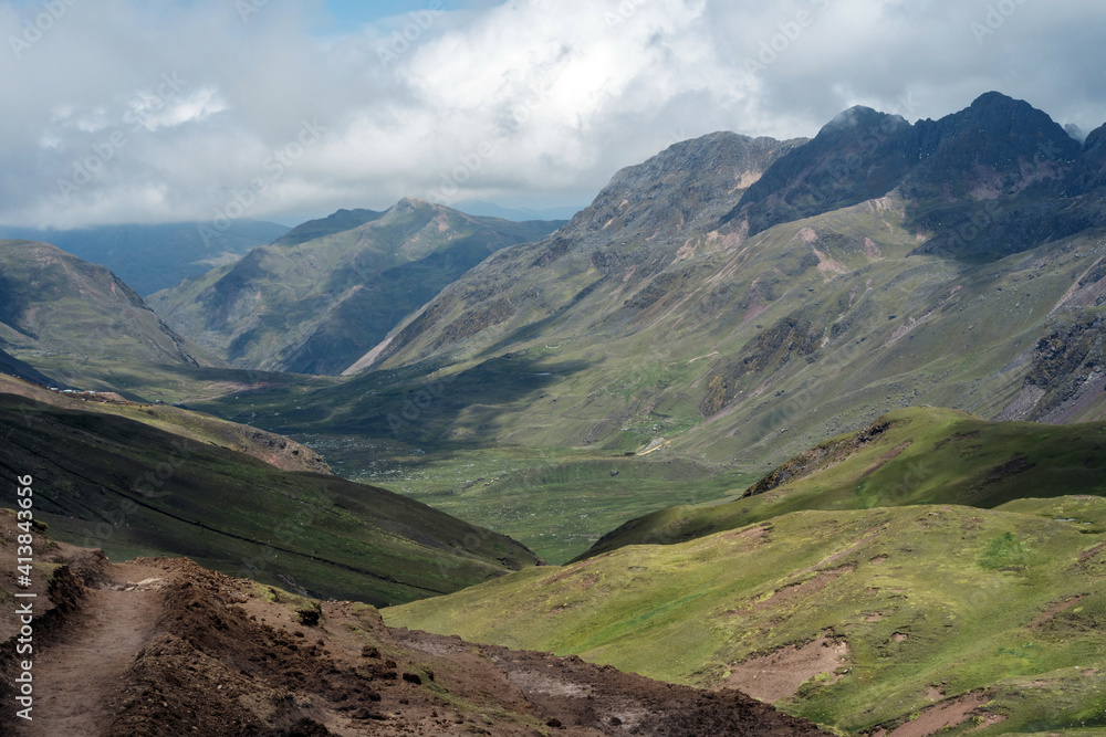 Andes Mountains Landscape. Andes Mountains Landscape.