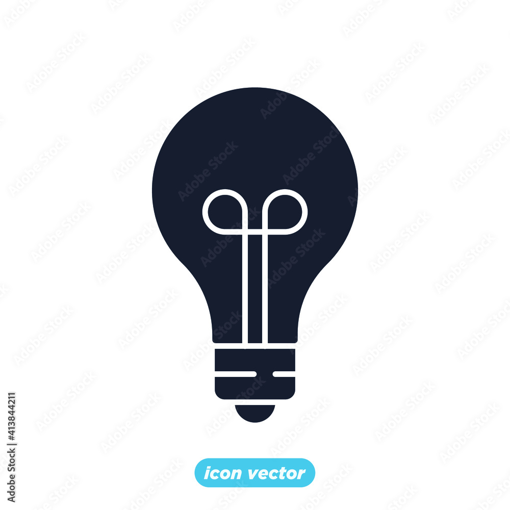 Light Bulb icon. Light Bulb lamp symbol template for graphic and web design collection logo vector illustration Light Bulb icon. Light Bulb lamp symbol template for graphic and web design collection logo vector illustration