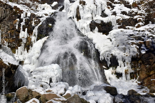 Todtnauer Wasserfall im Winter
