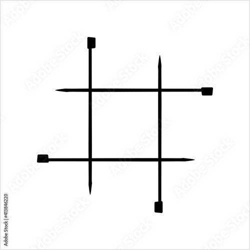 Cable Tie Icon, Hose Tie, Zip Tie Icon