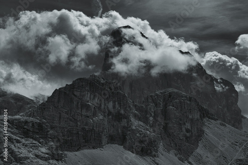 Dolomites view during the summer © Antonio