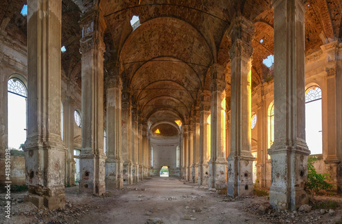 Abandoned Zelts Catholic Church, Ukraine