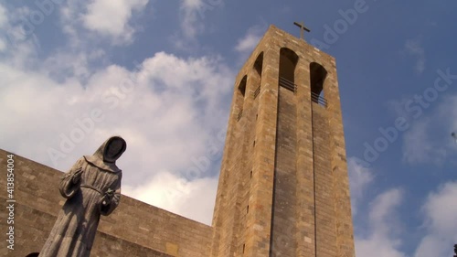 Rhodes Greece Time-Lapse  the catholic church of St. Francis of Assisi is the official Latin Rite Parish church of Rhodes.  photo