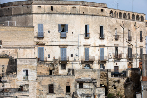 The historic center of a Gravina in Puglia. A charming town in southern Italy.