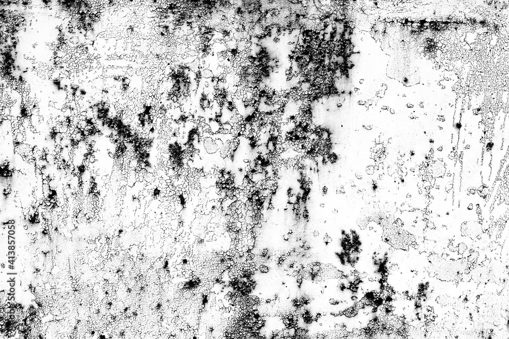 Metal texture with scratches and cracks which can be used as a background