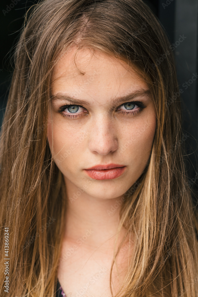 Close up portrait Close up portrait